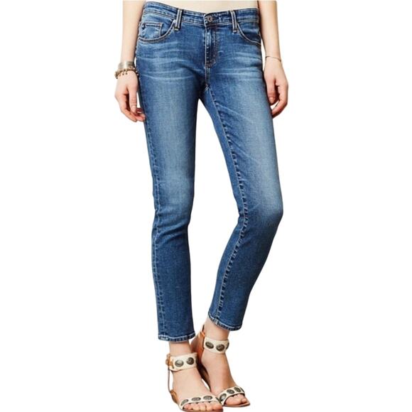 AG Adriano Goldschmied The Stevie Slim Straight Jeans Size 25 - Picture 1 of 5